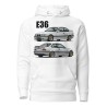 E36 Kupee Valge Unisex Pusa