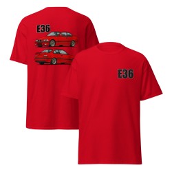 E36 Kupee Punane Unisex T-Särk