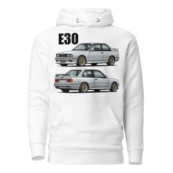 E30 kupee Valge Unisex Pusa