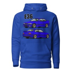 E36 Kupee Sinine Unisex Pusa