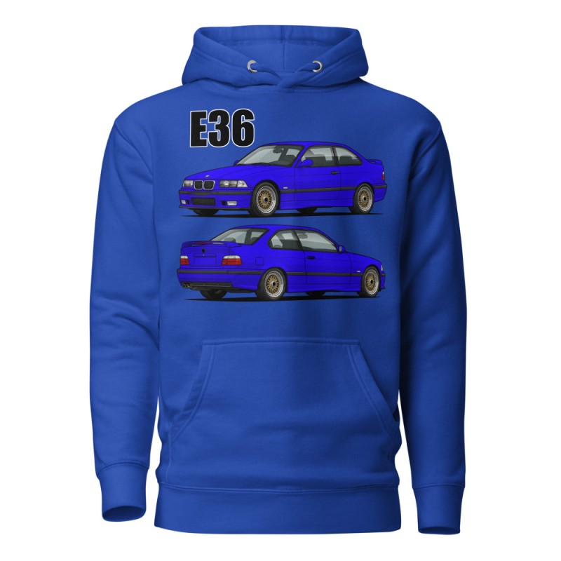 E36 Kupee Sinine Unisex Pusa